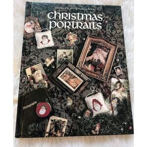 Leisure Arts “Christmas Portraits” Book Three - Colorful Cross-Stitch Patterns